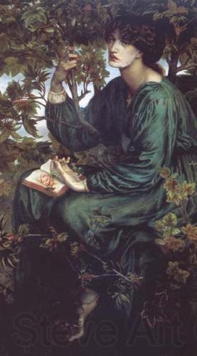 Dante Gabriel Rossetti The Day Dream (mk28)